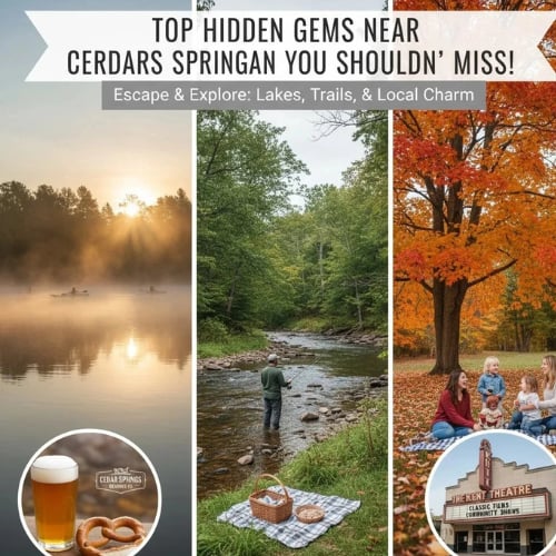 Top Hidden Gems Near Cedar Springs, Michigan You Shouldn't Miss!
